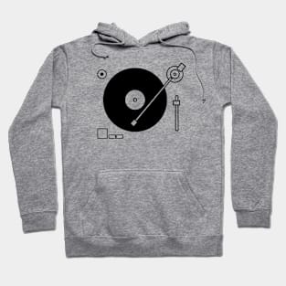 Vinyl Player Hoodie